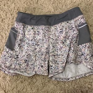 Athlete girl shorts